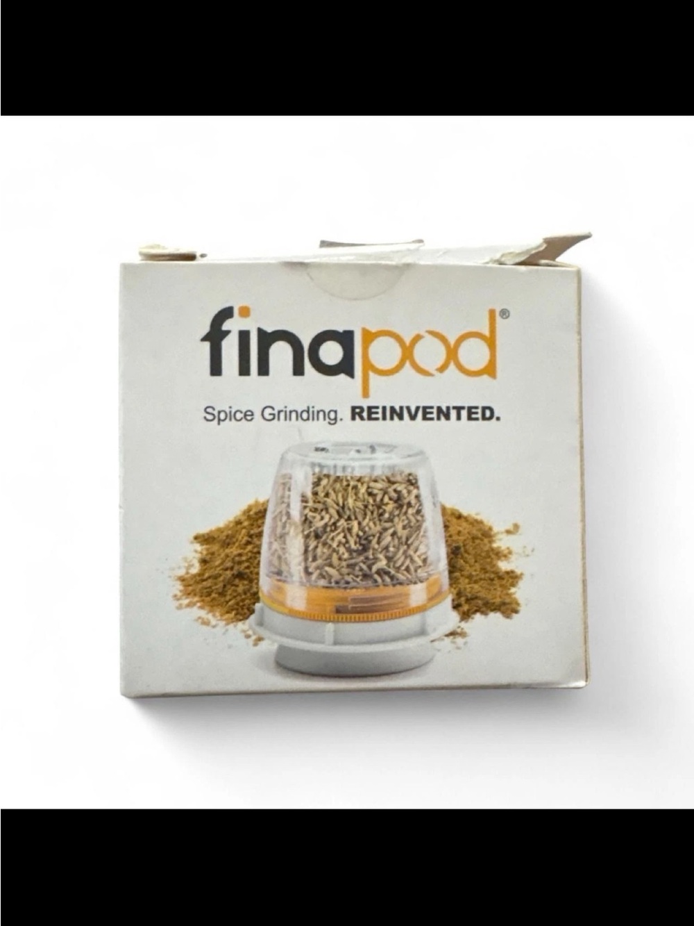 FinaMill FinaPod Pro Interchangeable Spice Grinder Pod - White / Yellow